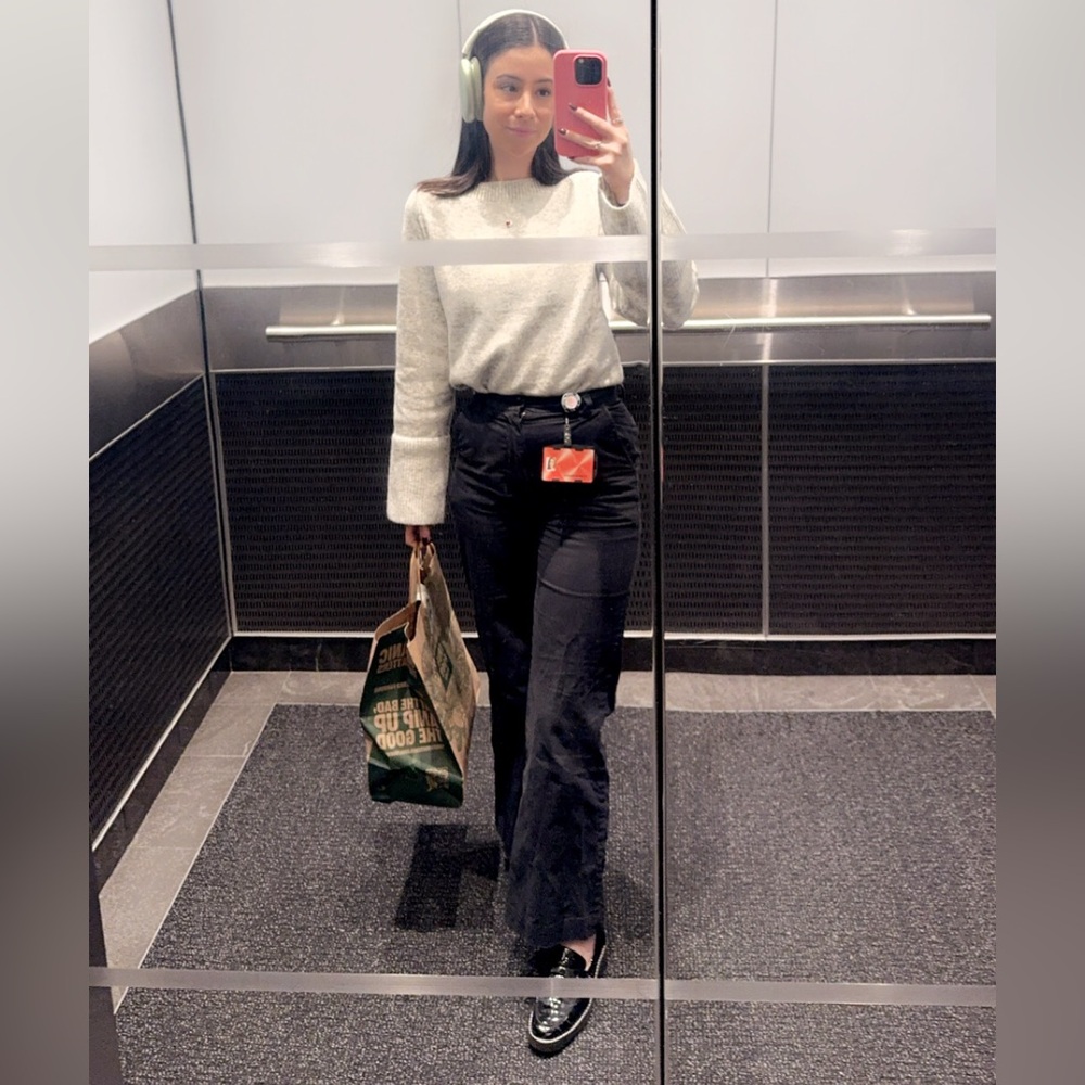 GAP Black Wide Leg Pants